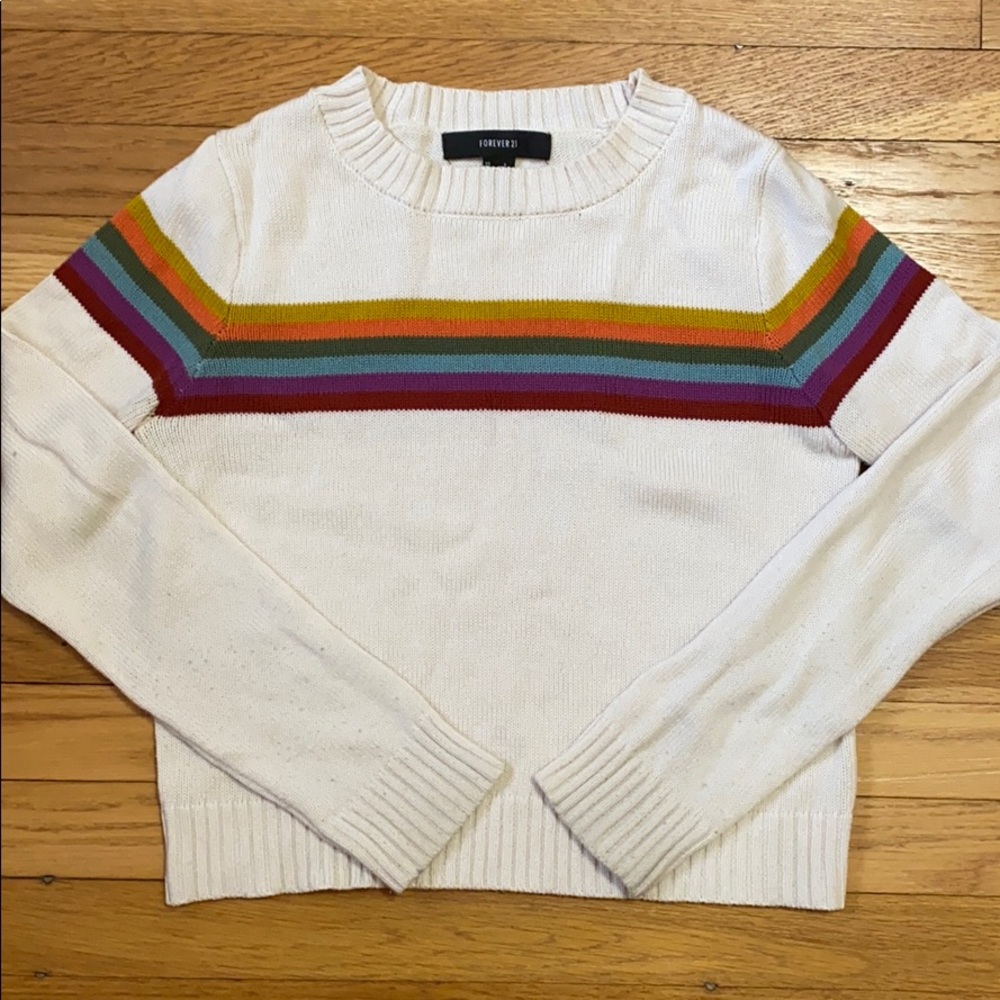 Rainbow Stripe Sweater